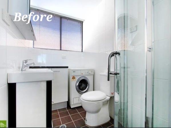 Wollongong Laundry Bathroom